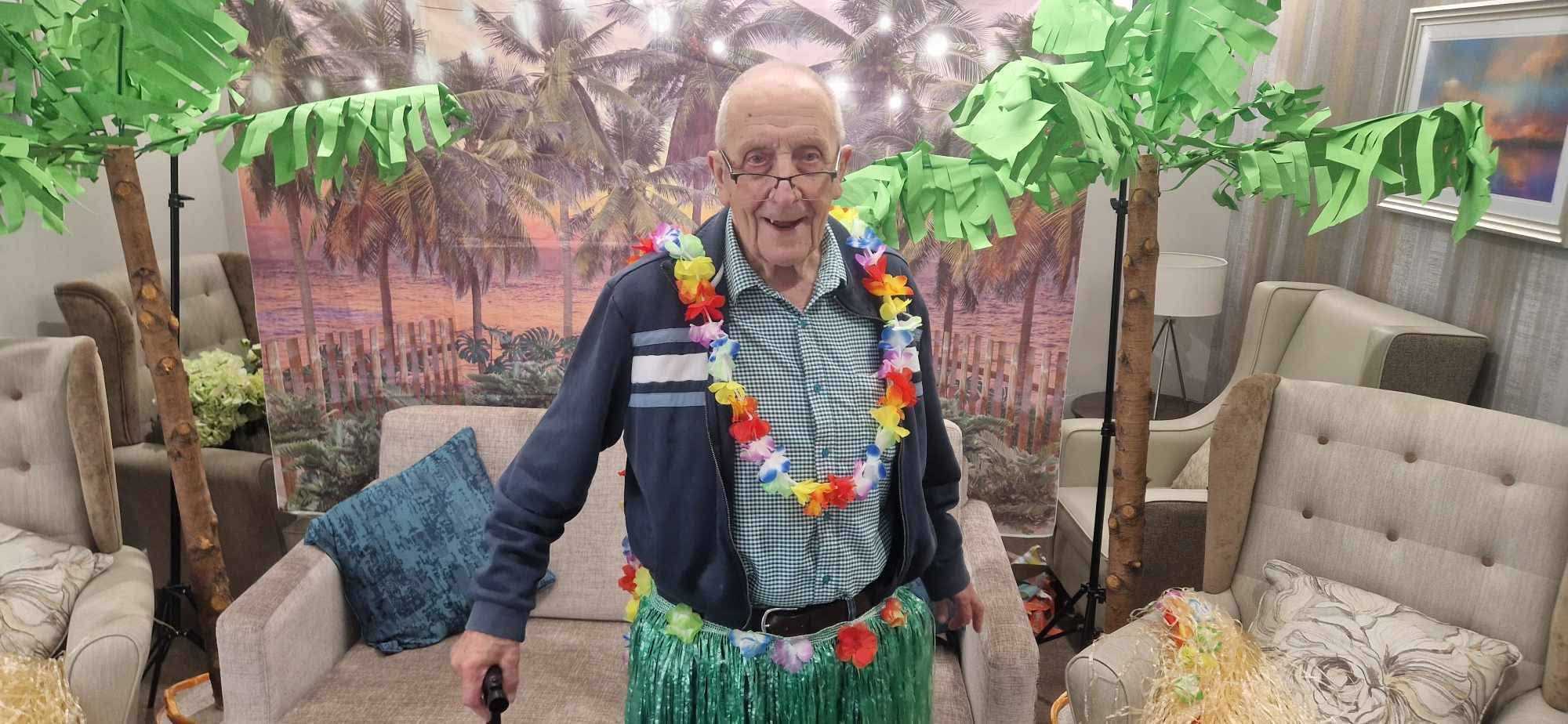 Arkall Manor Transforms into Hawaiian Paradise for Residents
