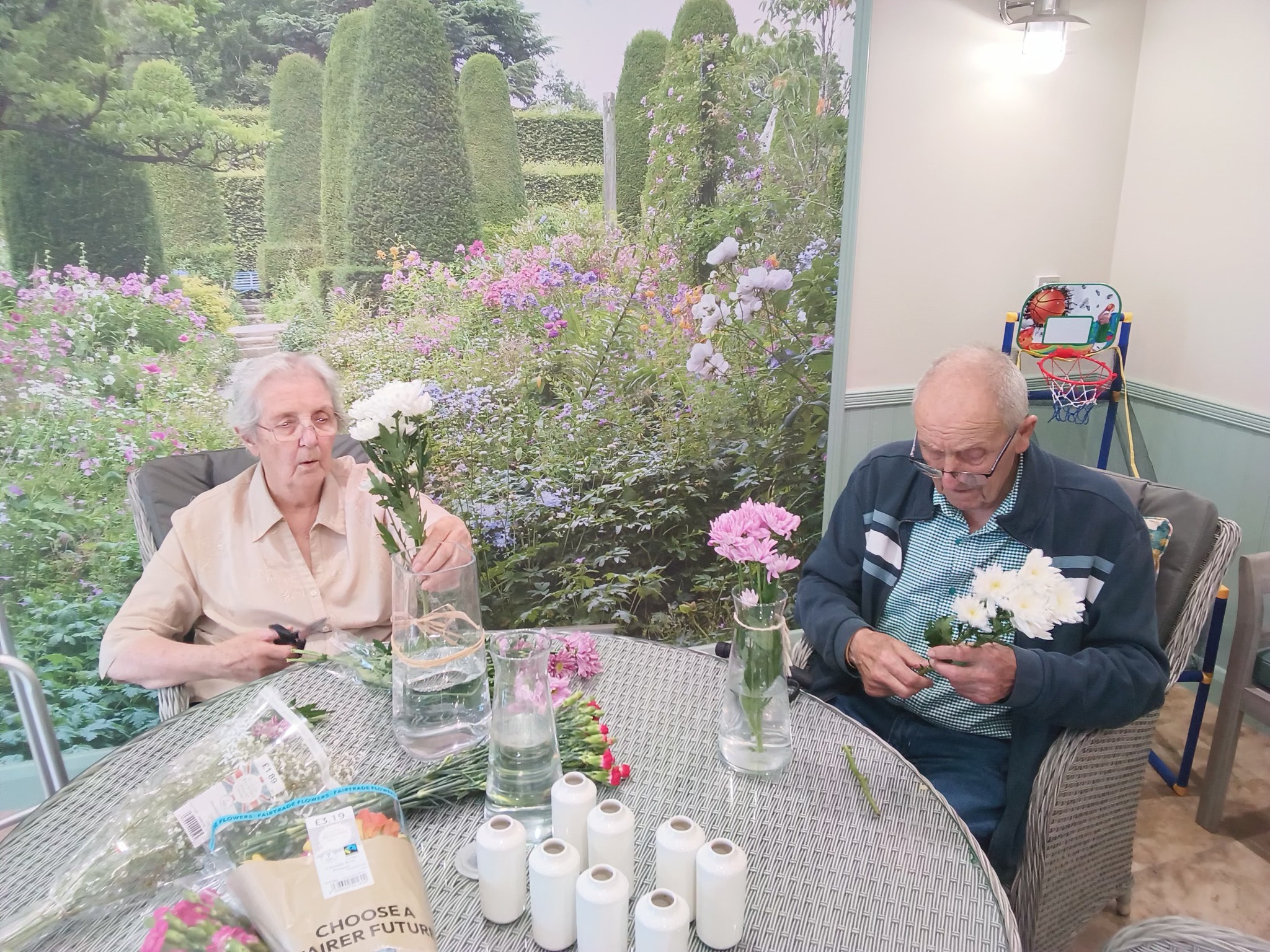 Blossoms and Bonds with Flower Arranging at Arkall Manor
