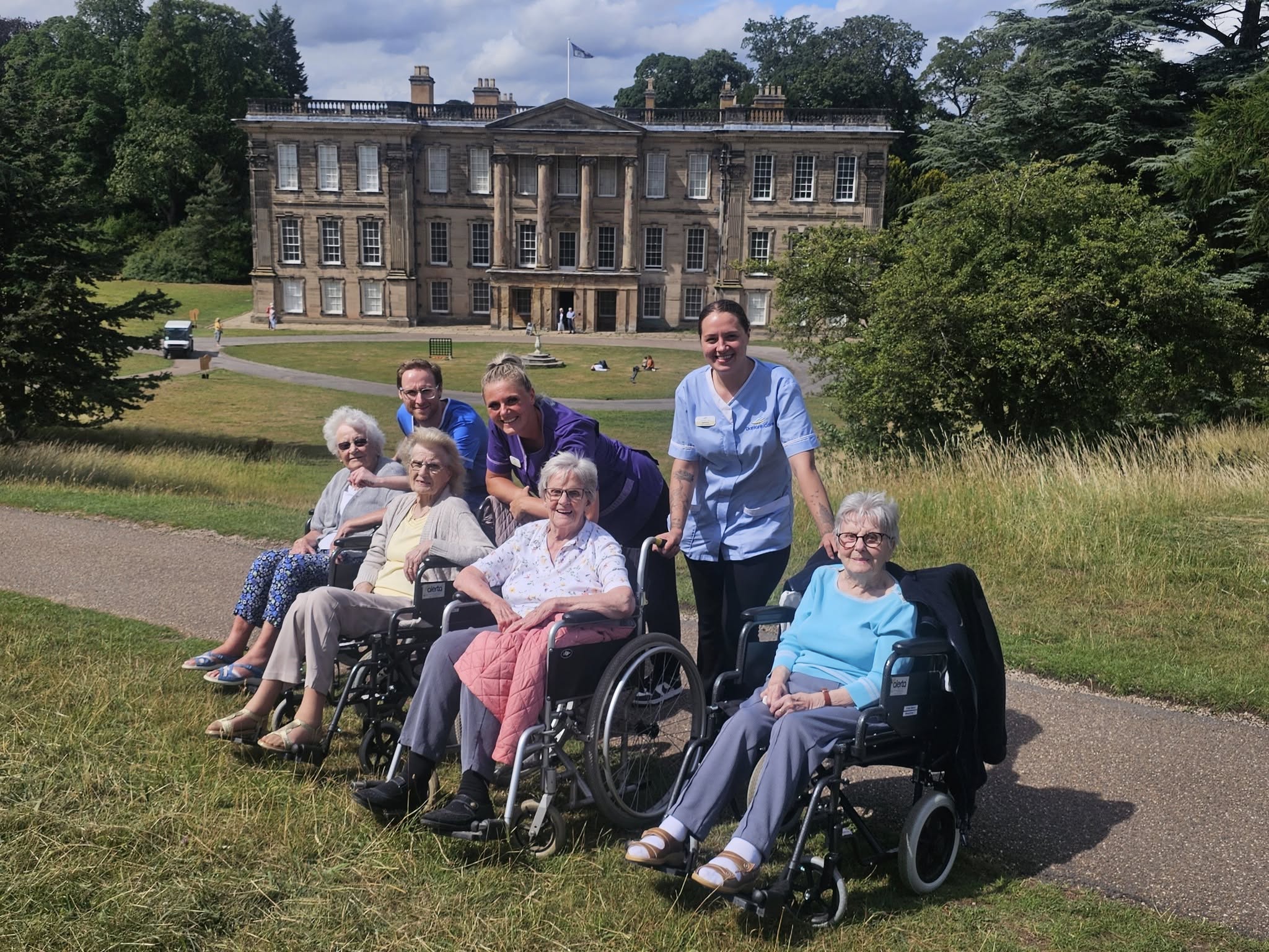 Arkall Manor Residents Enjoy Enchanting Day at Calke Abbey