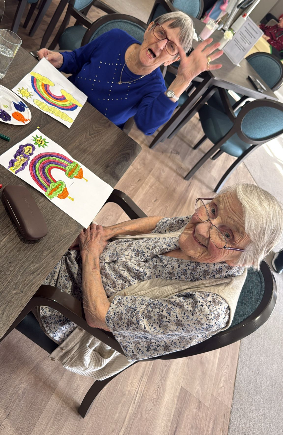 Brook Lodge Residents Celebrate National Rainbow Day with Joy