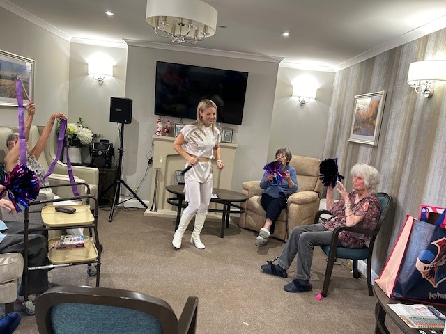  ABBA Tribute Act Delights Residents at Brook Lodge