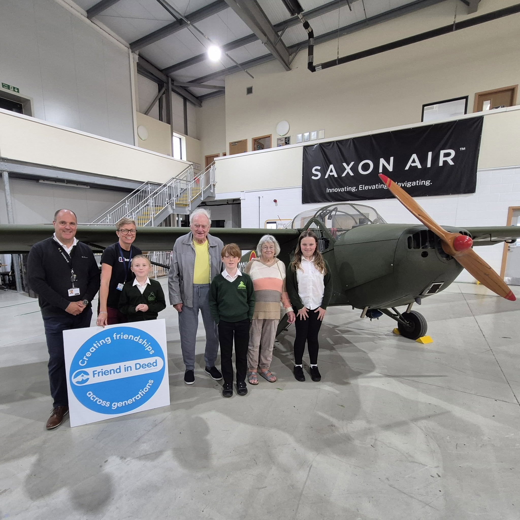 Broadlands Lodge Residents Soar on Memorable Saxon Air Visit