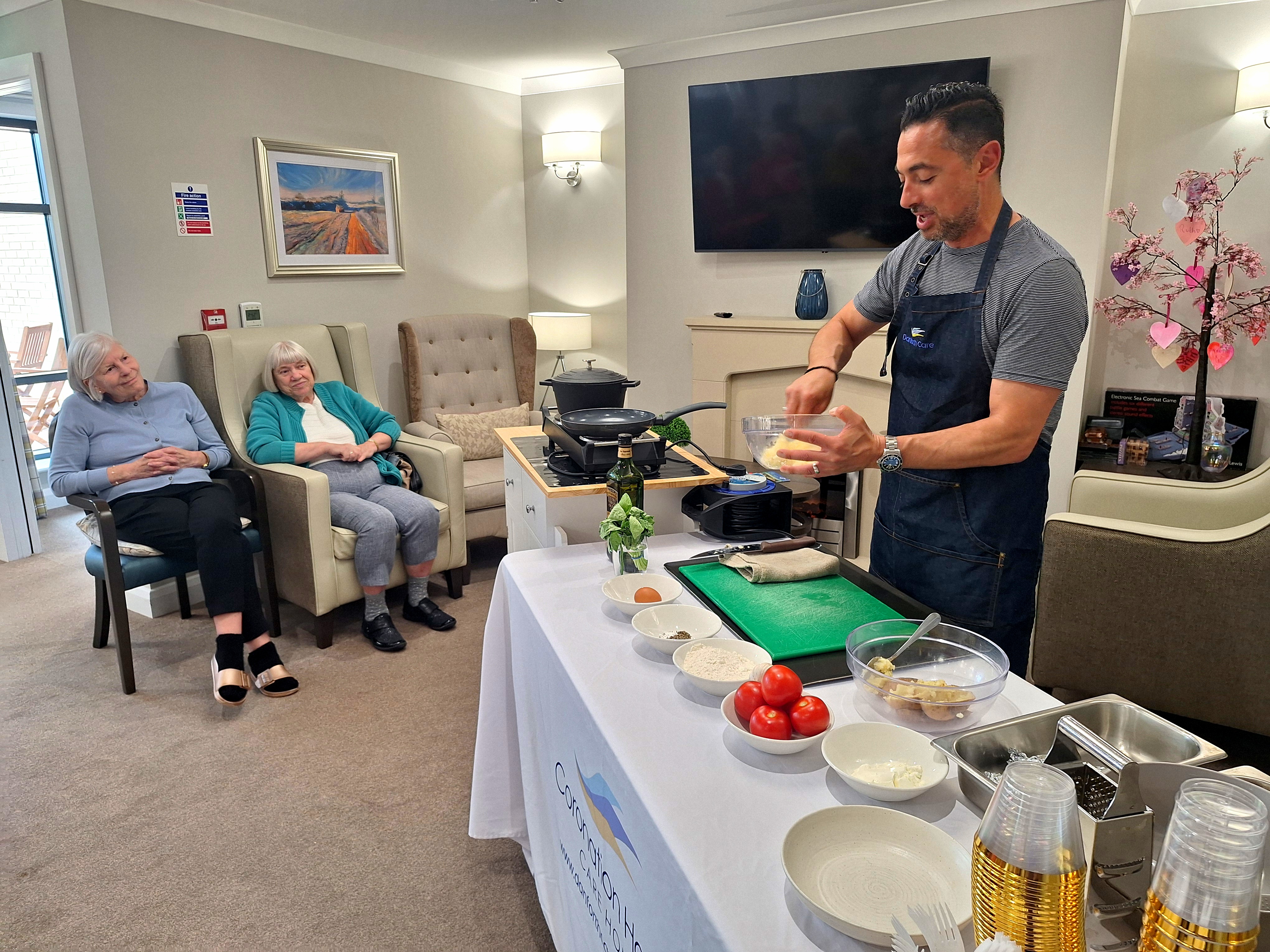 Celebrity Chef Brings Italian Delight to Coronation House