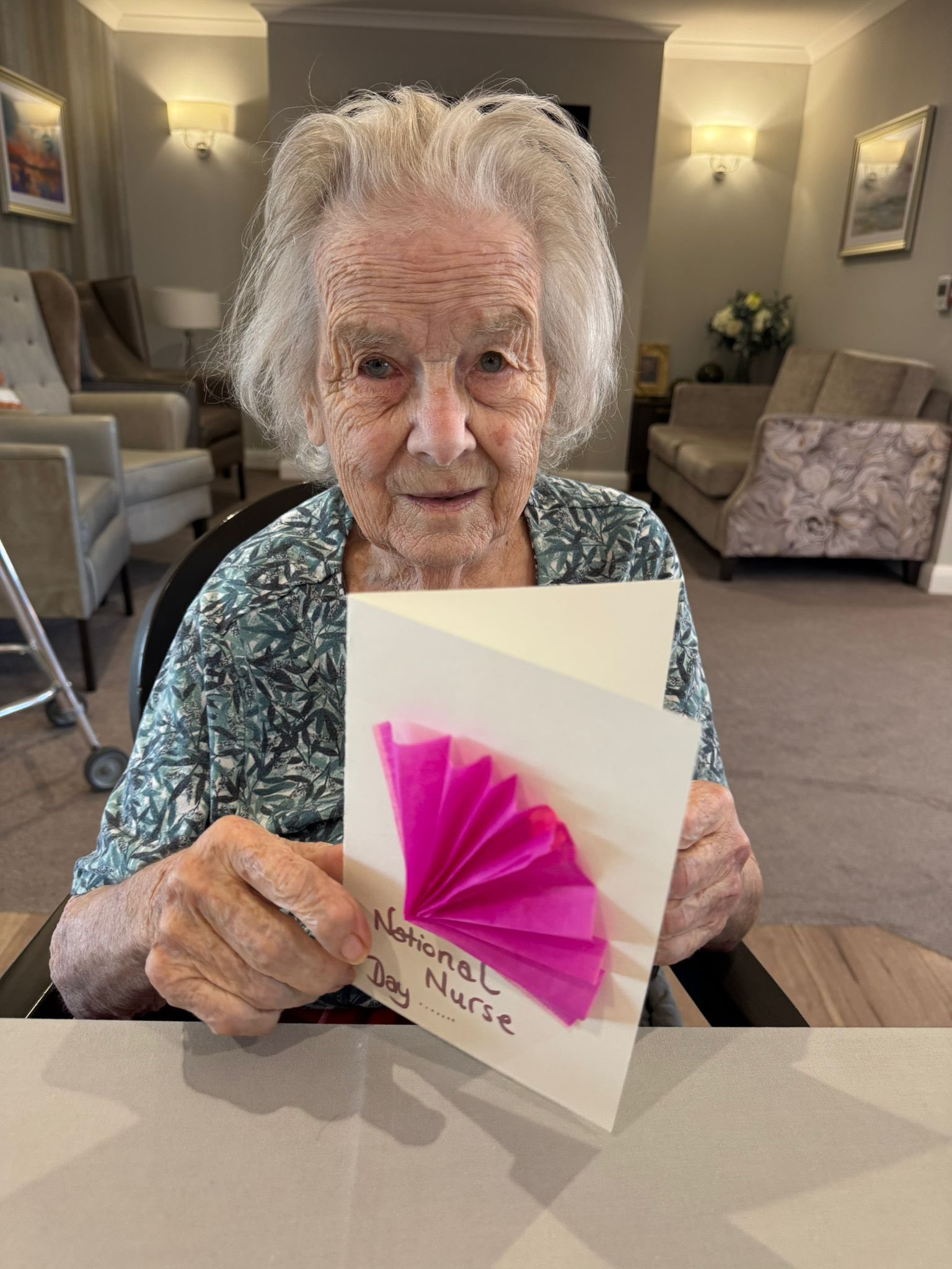 Heath Lodge Residents Celebrate Nurses with Heartfelt Cards