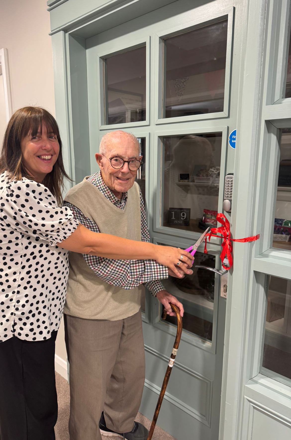 Heath Lodge Opens Mini Shop for Resident