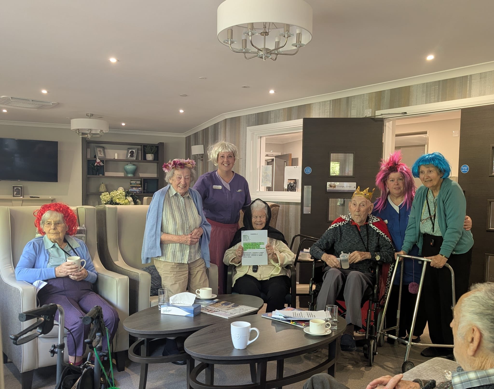 Pantomime Brings Smiles to Harbour Manor Residents