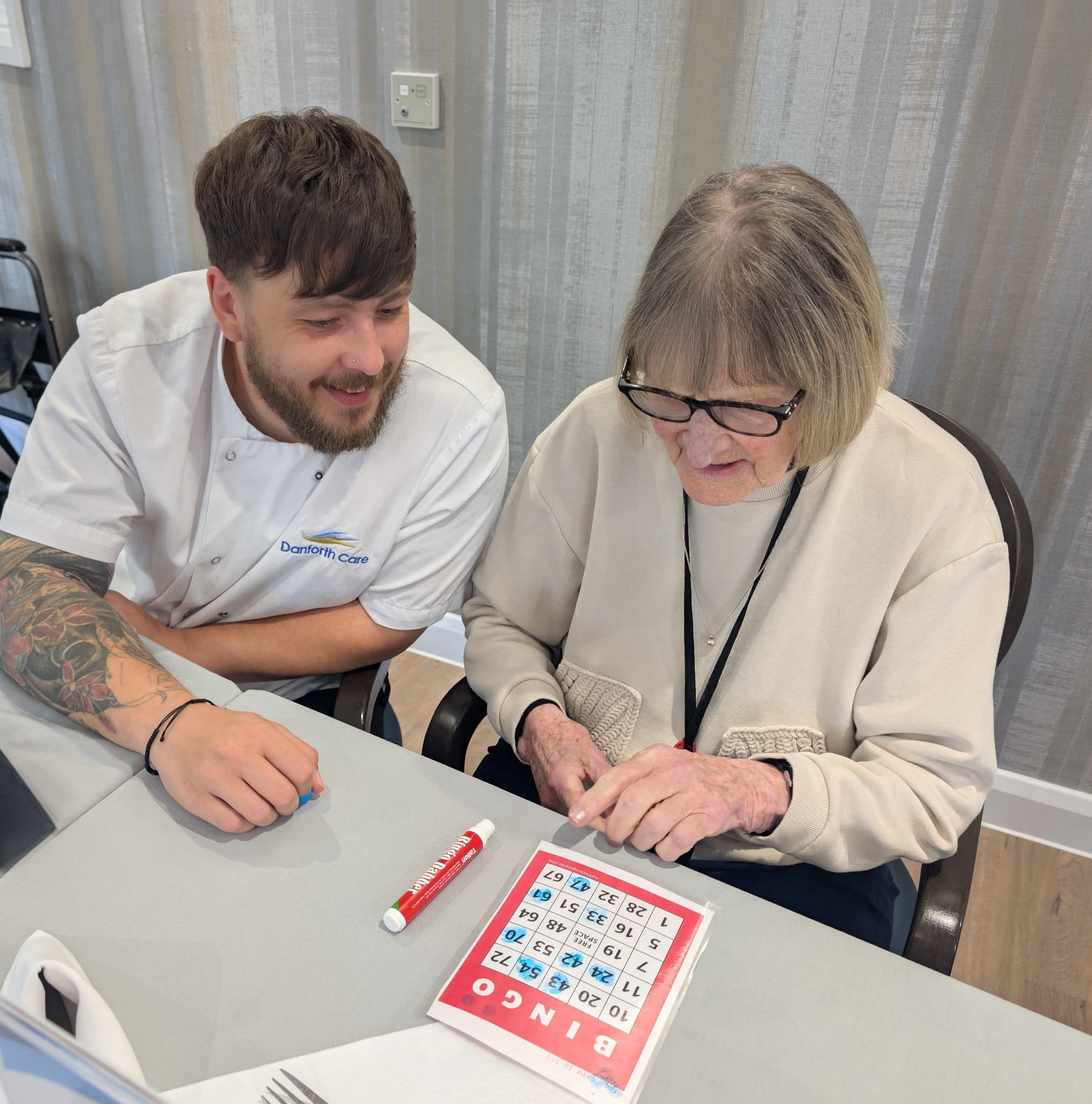 Bingo Fun Cheers Up Harbour Manor Residents