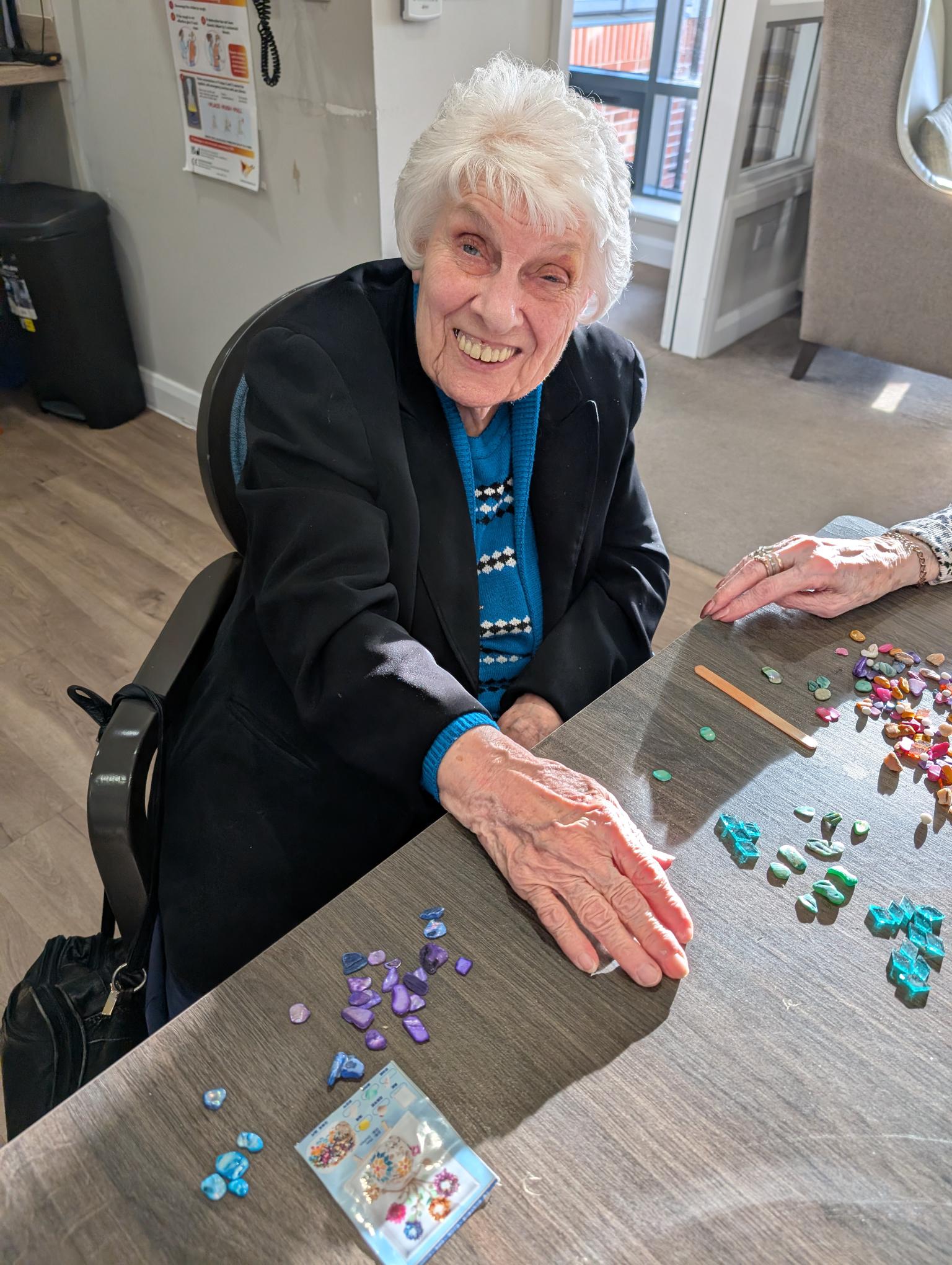 Primrose House Residents Craft Stunning Glass Art and Cards