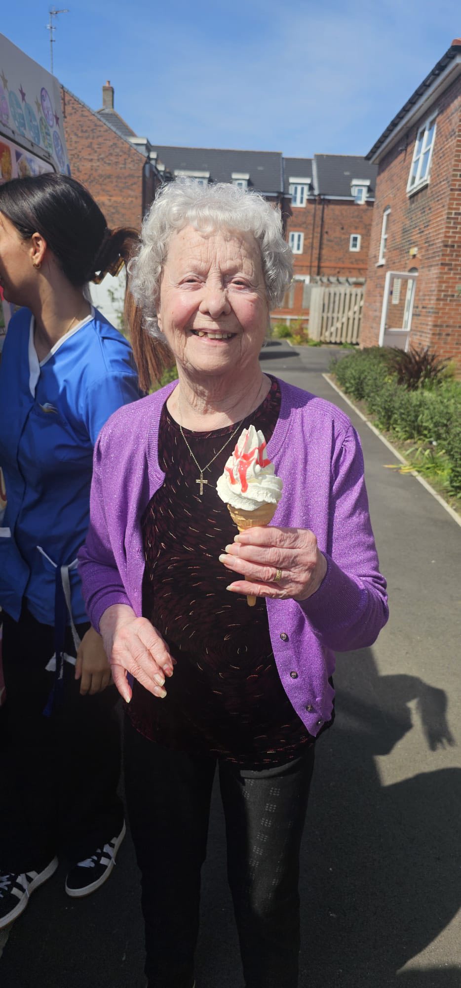 Ice Cream Delight Brings Joy to Pear Tree House Residents