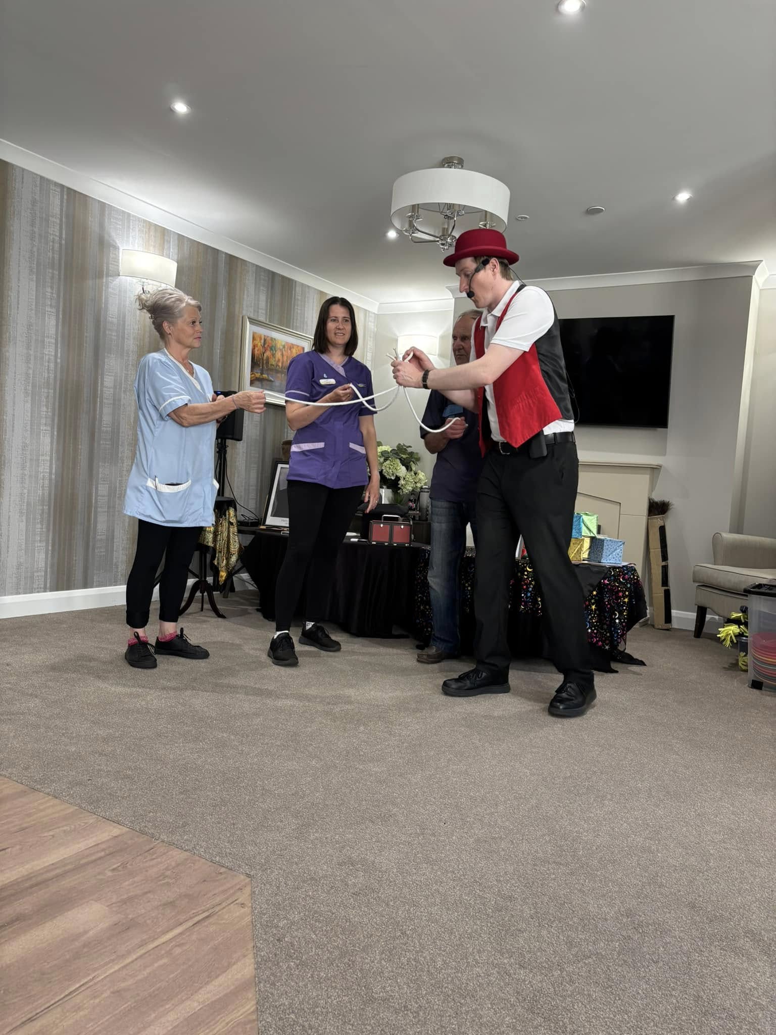 Magic and Circus Fun Light Up Waterhouse Manor!