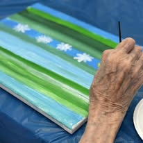 Art Day Joy Unites Waterhouse Manor Residents