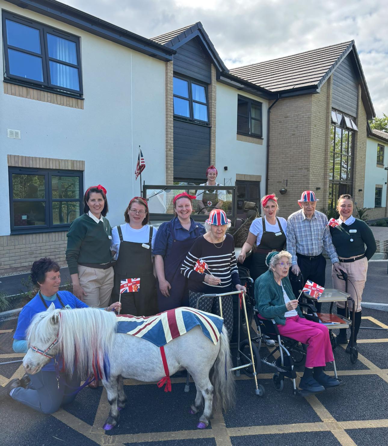 Waterhouse Manor Brings Spirited 1940s VE Day to Life!
