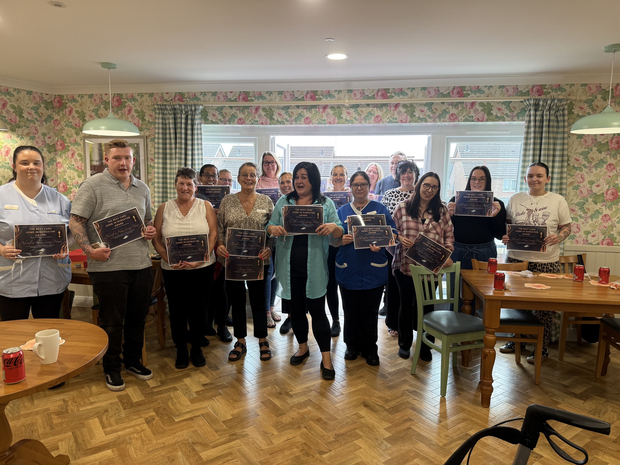 Celebrating Success: Holly Grange House Team Honoured