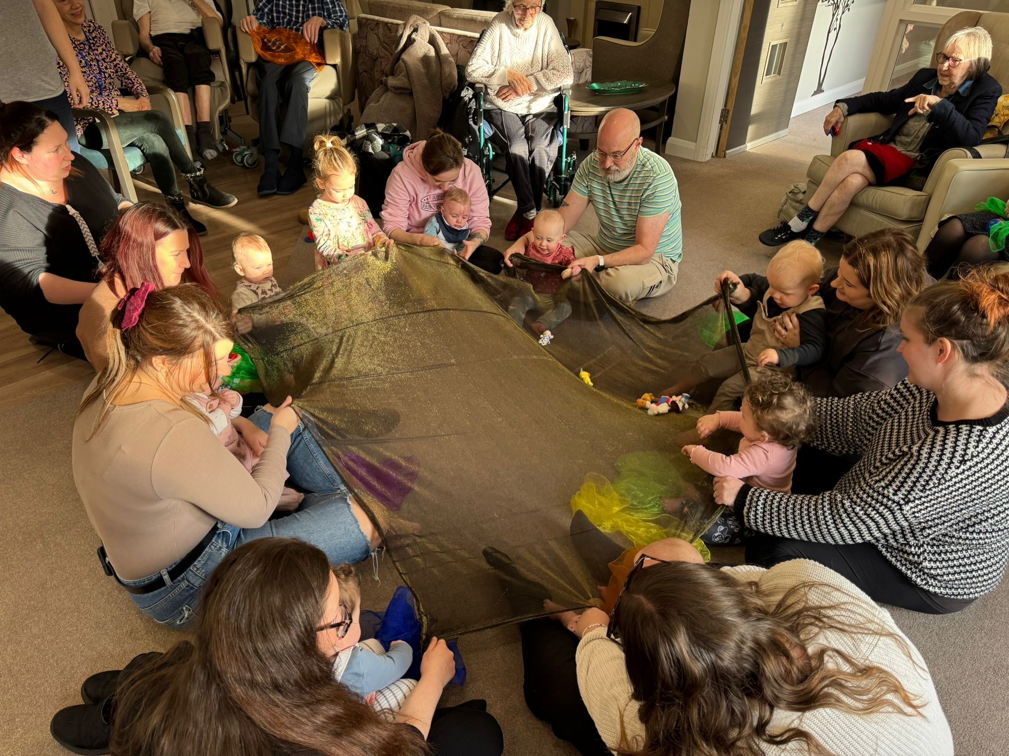 Generations Unite in Joyful Music Day at Heath Lodge