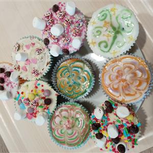 Whimsical Cupcake Magic Delights Residents at Mead Field Manor