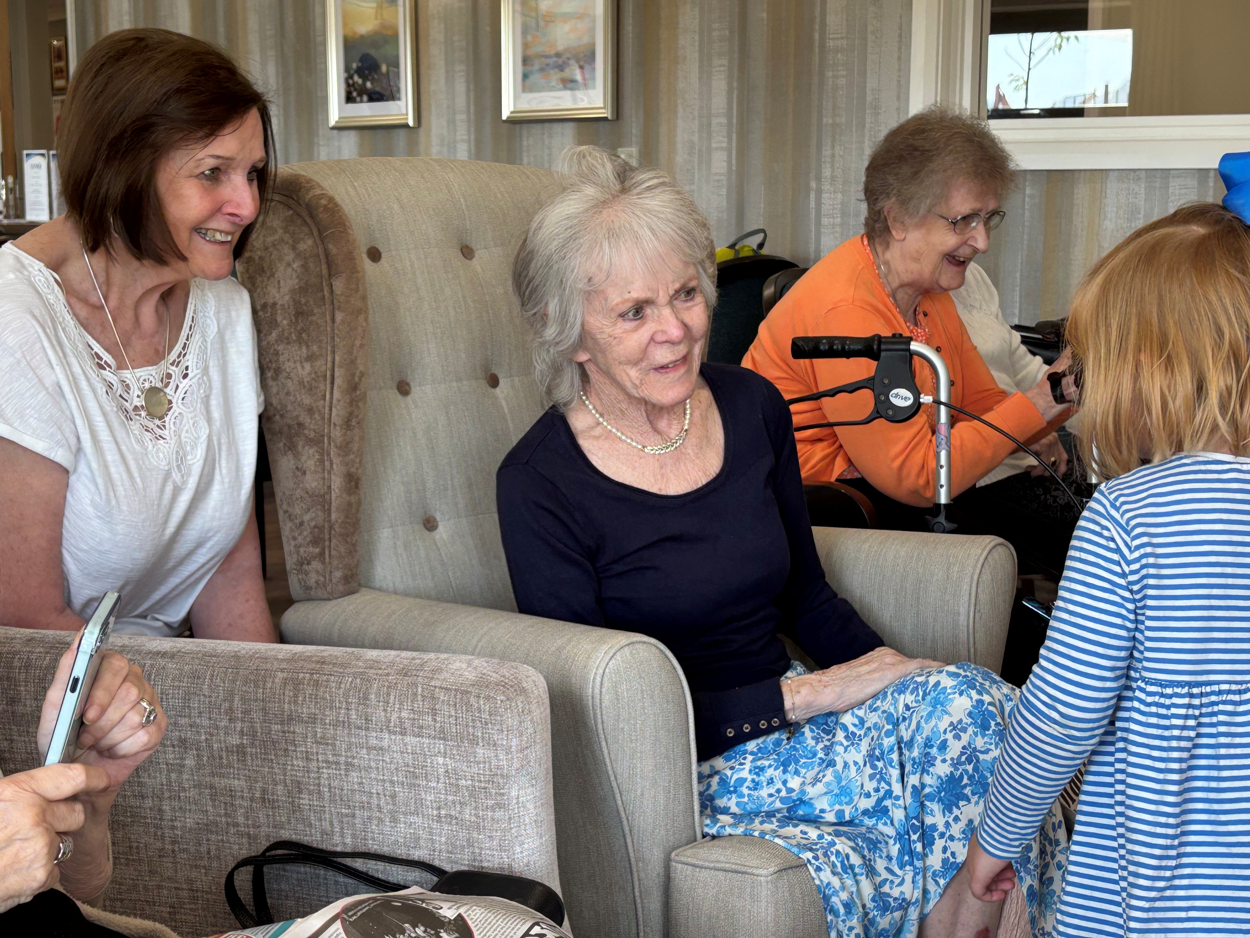 Generations Unite in Joy at Mead Field Manor